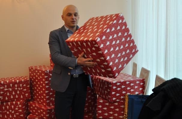 Predblagdanski doručak gradonačelnika Puljašića s predstavnicima medija /FOTO/