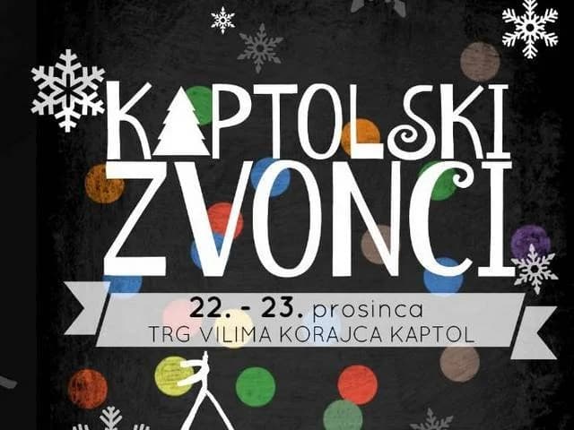 Svi na Kaptolske zvonce, nešto dobro i nešto novo: Kaptol, 22. i 23.prosinca (petak i subota)