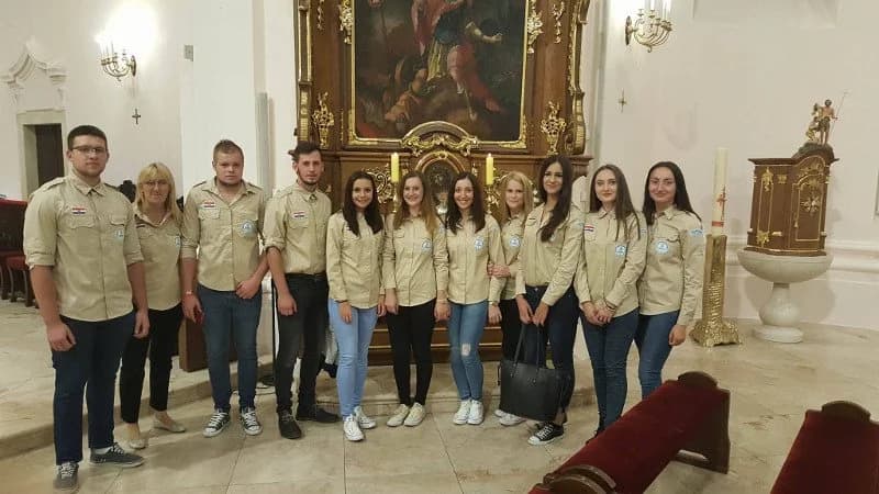 SKAUTI ŽUPE STRAŽEMAN: Jedina su udruga te vrste u Požeškoj biskupiji a veže ih načelo - Bog, Crkva, Domovina!