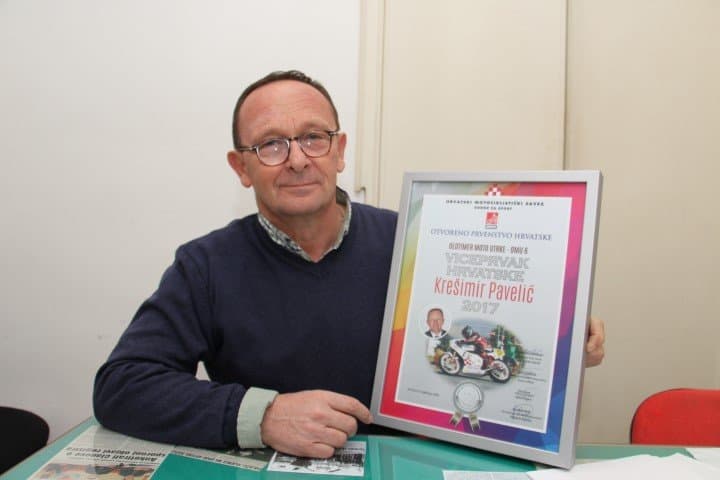 RAZGOVOR S POVODOM: Krešimir Pavelić, viceprvak motociklizma sezone 2017. godine klase 6, klasa veteranski motocikli