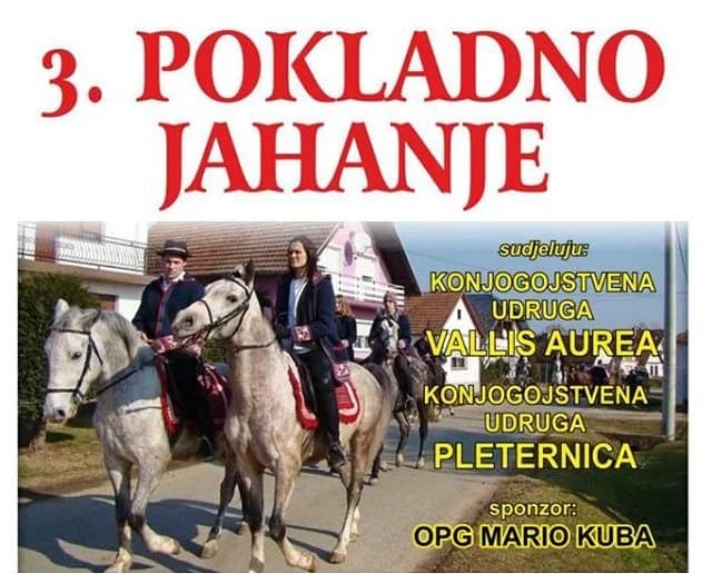 3. Pokladno jahanje selima župe Jakšić 3.veljače