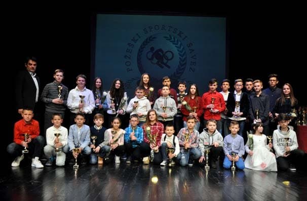 Proglašeni najbolji sportaši grada Požege za 2017. godinu /FOTOGALERIJA/