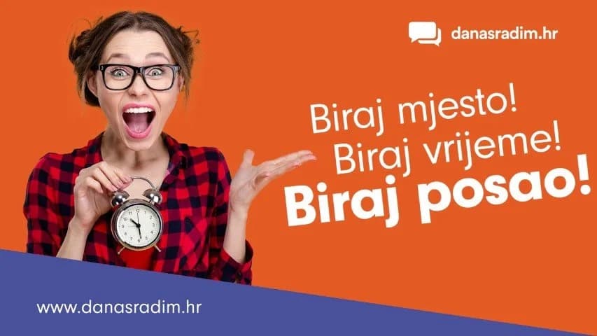 Novi portal za zapošljavanje danasradim.hr započeo s radom