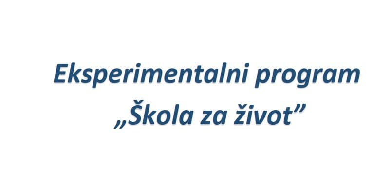 U eksperimentalni program kurikularne reforme „Škola za život" prijavljeno šest škola iz naše županije