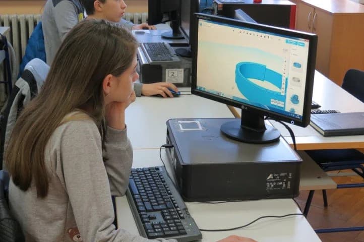 Radionice 3D modeliranja za sve zainteresirane učenike: "Voljeli bismo da ima više radionica iz različitih područja tehničkih znanosti"