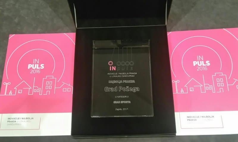Gradu Požegi priznanje i nagrada za najbolju praksu u kategoriji grada sporta