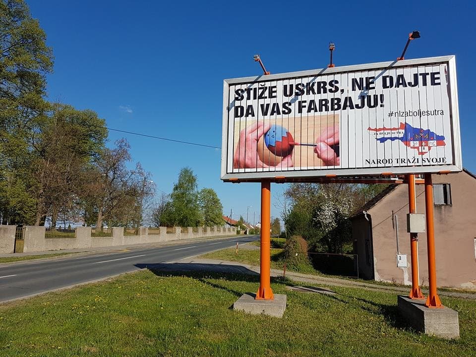 Počelo je počelo: Ozbiljne pripreme za lokalne izbore, osvanula prva poruka na jumbo plakatu