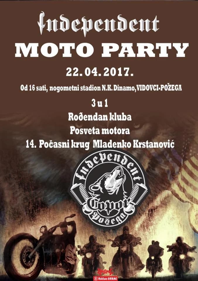 Počinje moto sezona: Motoristi, dođite na posvetu motora i 10. po redu Moto Party!