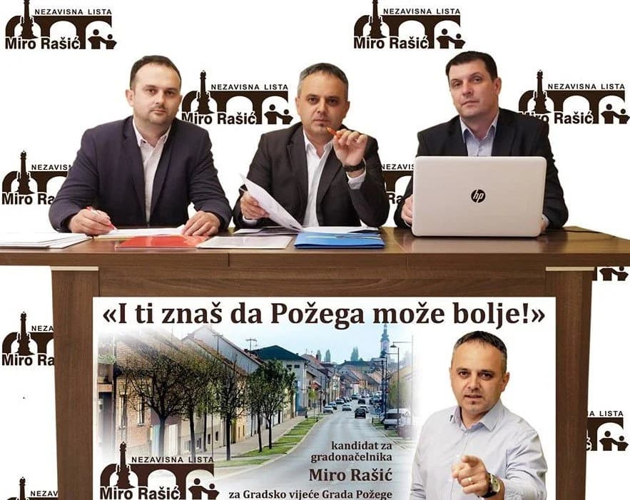 MIRO RAŠIĆ, mag. oec. – kandidat za gradonačelnika Požege