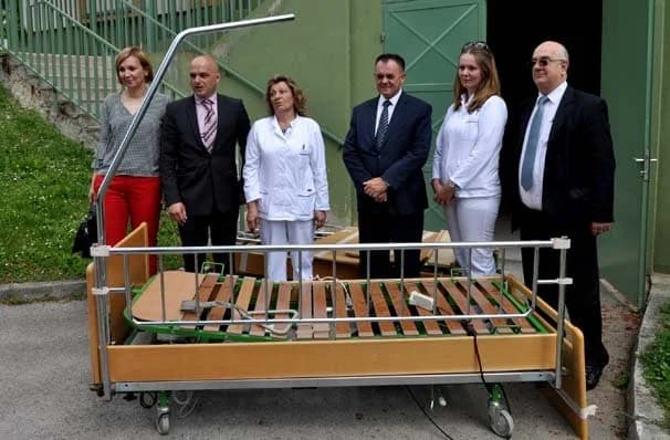Požeško-slavonskom Domu zdravlja donirano 57 medicinskih kreveta