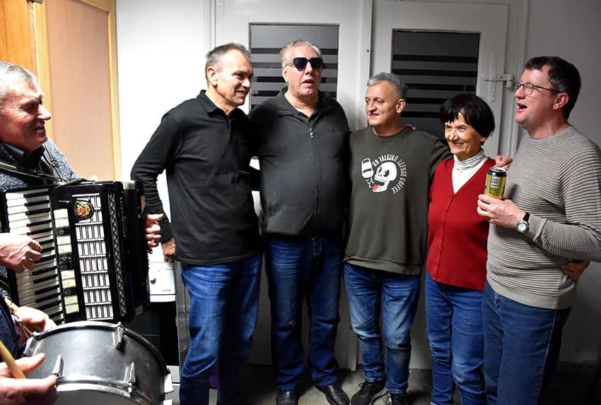 MARTINJE U UDRUZI SLIJEPIH POŽEŠKO-SLAVONSKE ŽUPANIJE I GRADA POŽEGE: Prijatelj Udruge Ivan Abibović vinski kum