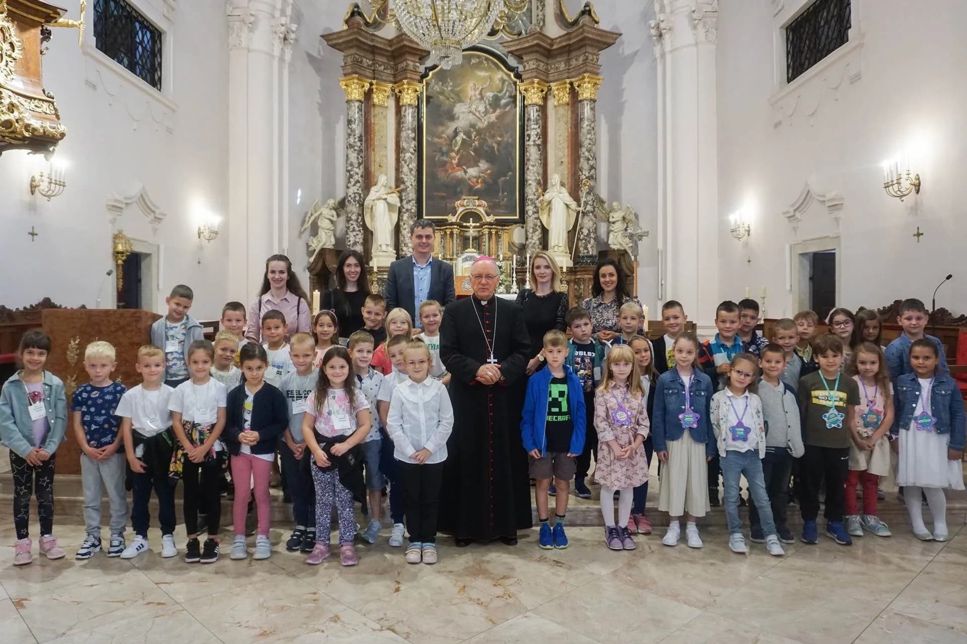 Zaziv Duha svetoga za učenike katoličkih škola u Požegi /FOTO/