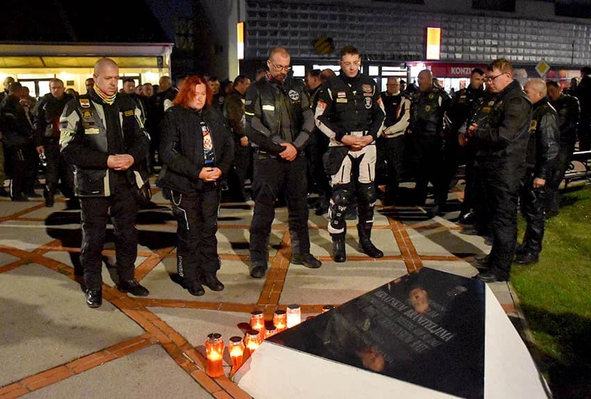 Sudionici moto karavane za Vukovar u Požegi