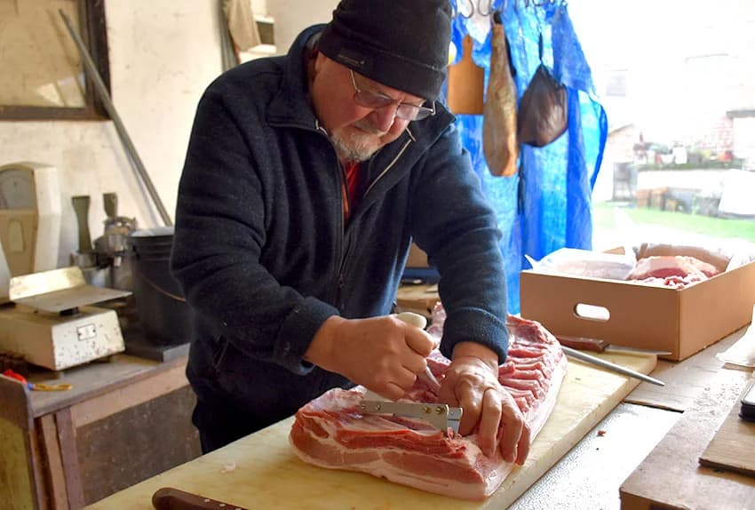 IVAN CEROVAC SVIJEDOK BOGATE POŽEŠKE MESARSKE TRADICIJE: Niti u mirovini ne miruje