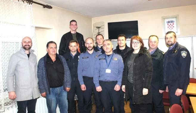 Gradonačelnica Marija Šarić i njen zamjenik Domagoj Katić posjetili žurne gradske službe