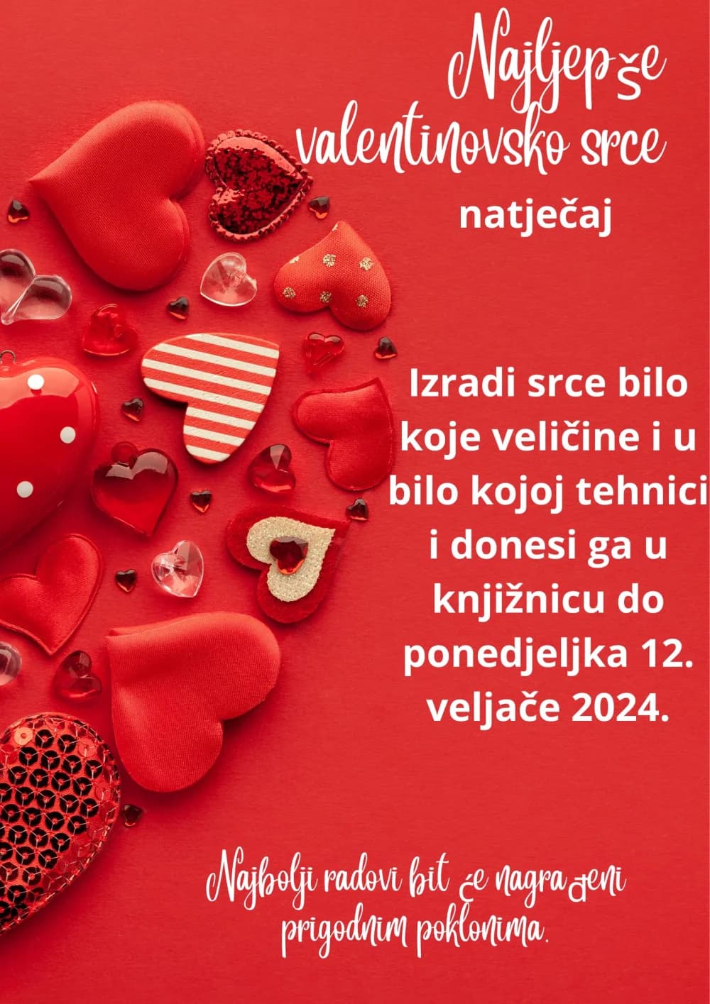 Ljubav u Kanižlićevoj školi: Napišite pjesmu ili izradite srce za najromantičniji dan u godini