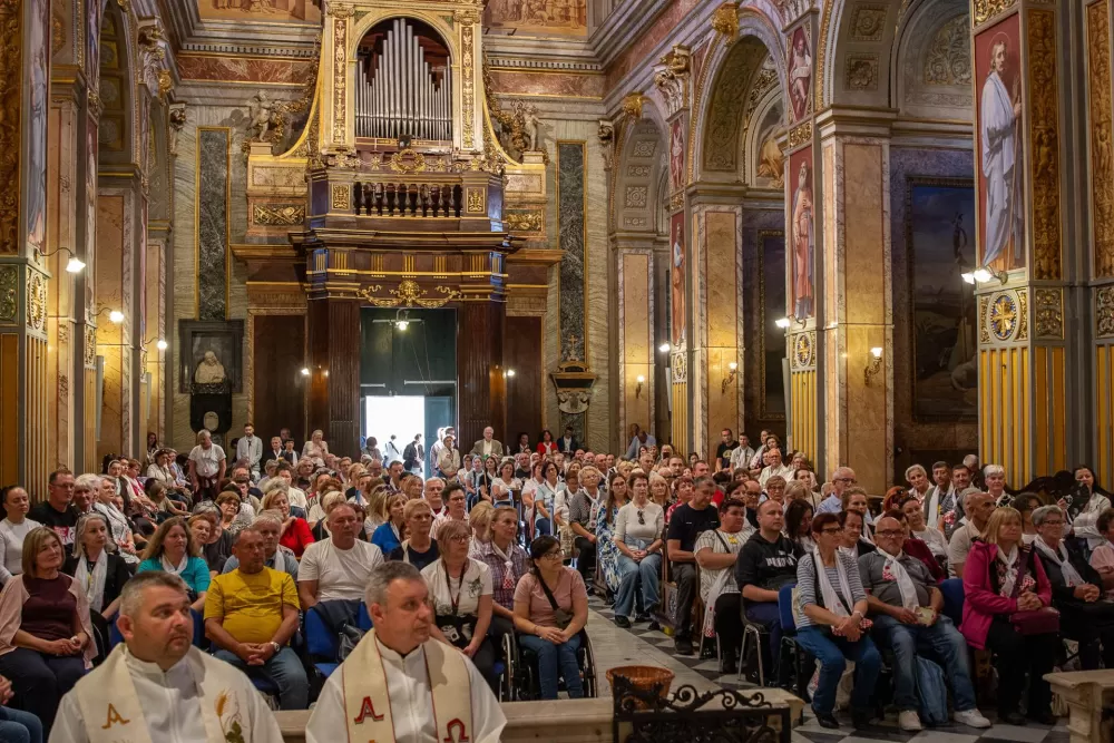 VELIKA FOTOGALERIJA: Vjernici Požeške biskupije hodočastili u Rim povodom jubileja i 1100. obljetnice Splitskih sabora