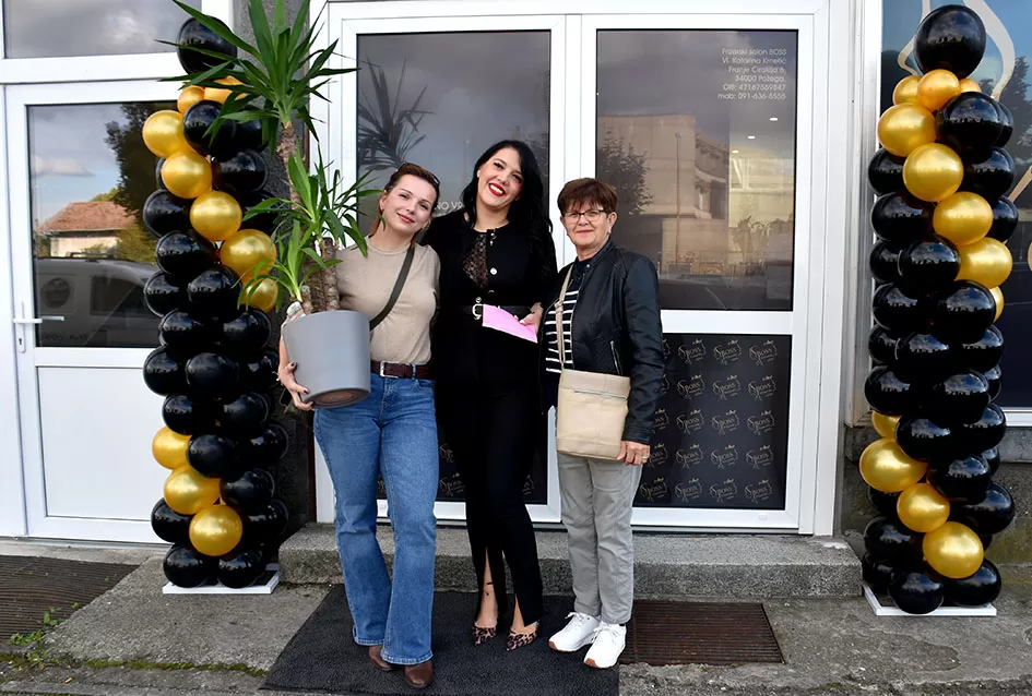 Požega bogatija za još jedno mjesto ljepote, otvoren frizerski salon „Boss“