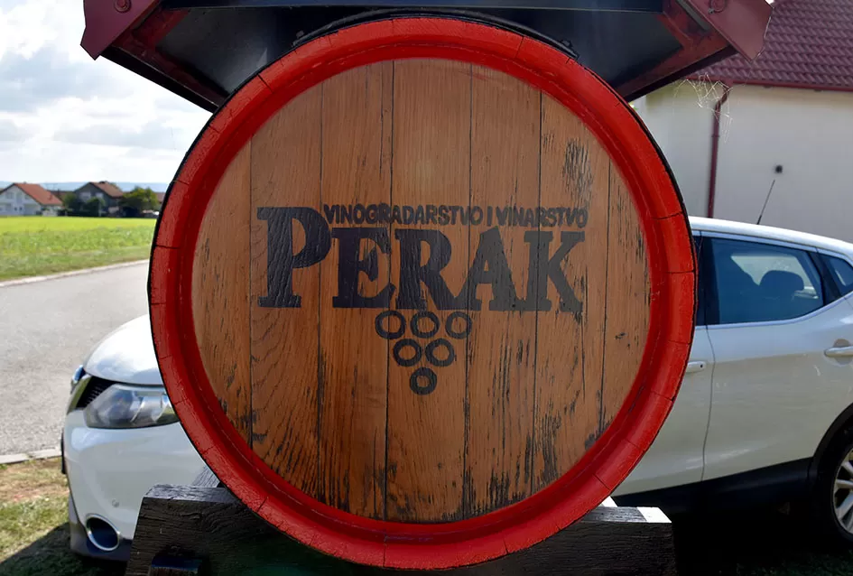 Obilje grožđa u vinogradima obitelji Perak iz Kutjeva