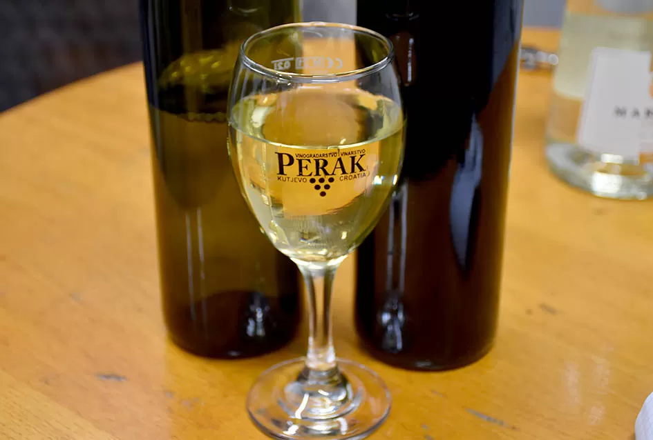Obilje grožđa u vinogradima obitelji Perak iz Kutjeva