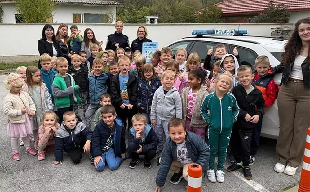 SB Online | Mališani iz Sibinja kroz igru učili o sigurnosti i prometu