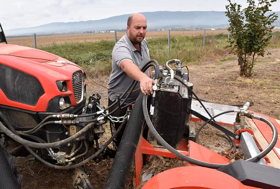 Uz povrće, lješnjaci Zvonimira Hruške iz Bjeliševca traženi na tržištu