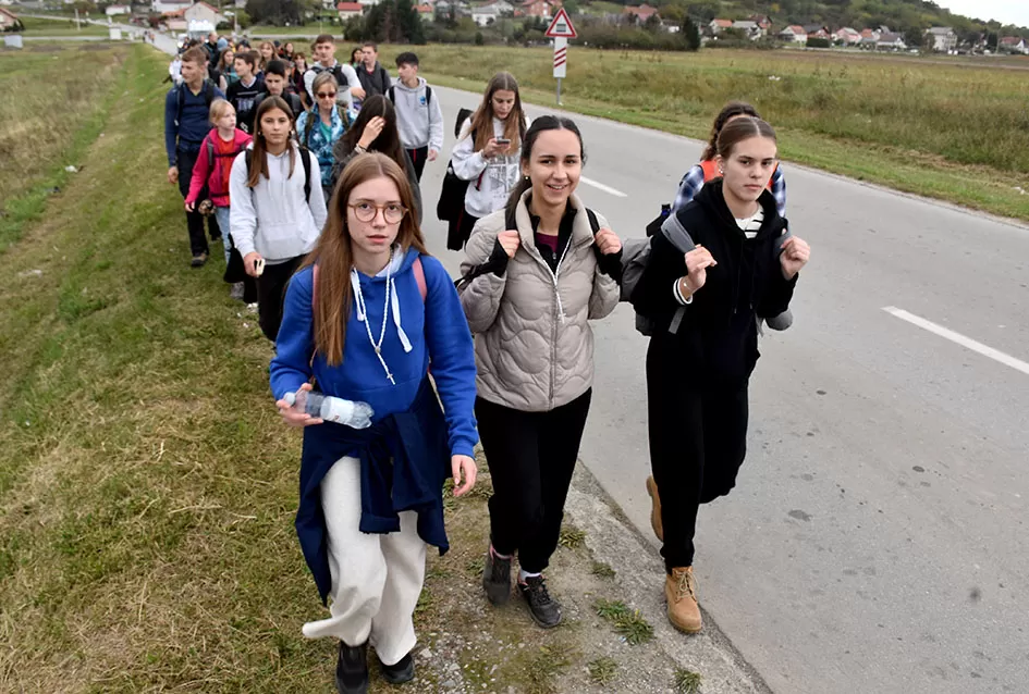 Požega.eu | Mladi Zagreba i Požege na Planinarskom križnom putu kroz Požeštinu