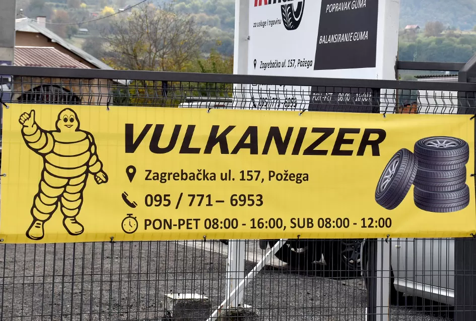 NOVO U POŽEGI: Otvorena vulkanizerska radionica “IRmax”s hotelom za gume