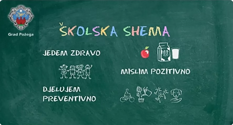 Požega.eu | Gradu Požegi odobreni besplatni obroci voća, povrća i mliječnih proizvoda za sve učenike osnovnih gradskih škola