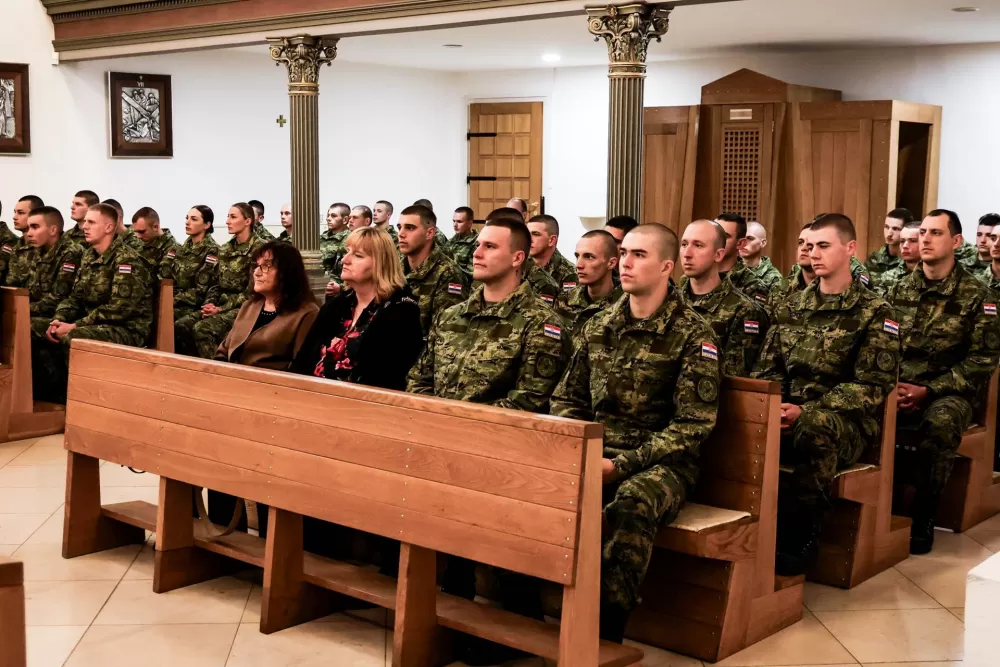Misa za poginule, nestale i preminule branitelje 123. požeške brigade
