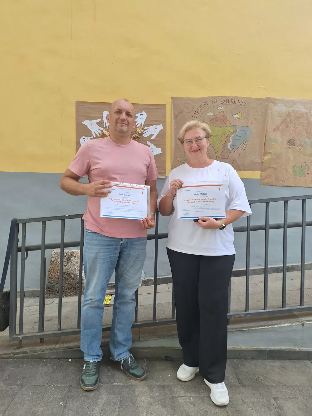Brodski nastavnici učili kroz prirodu i povijest na Tenerifima