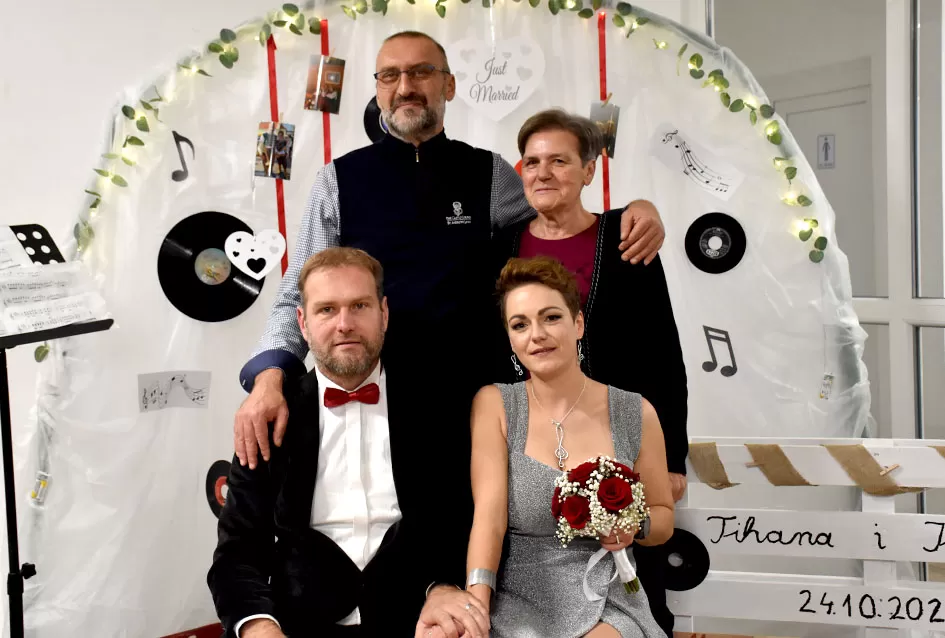 Požežani Tihana i Ivan ljubav prema glazbi okrunili brakom