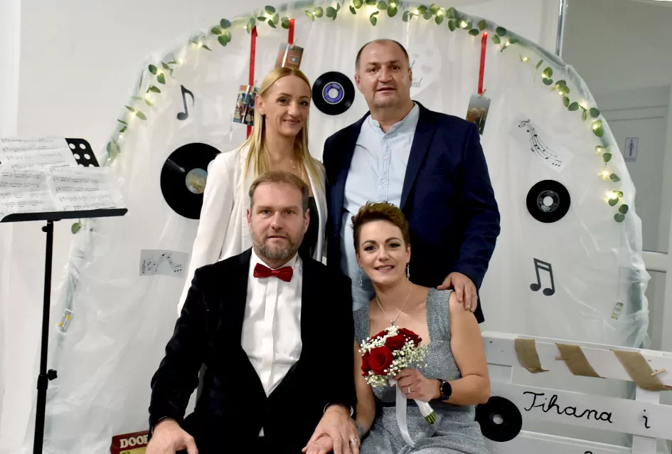 Požežani Tihana i Ivan ljubav prema glazbi okrunili brakom