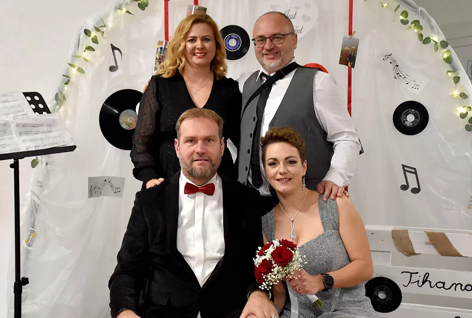 Požežani Tihana i Ivan ljubav prema glazbi okrunili brakom