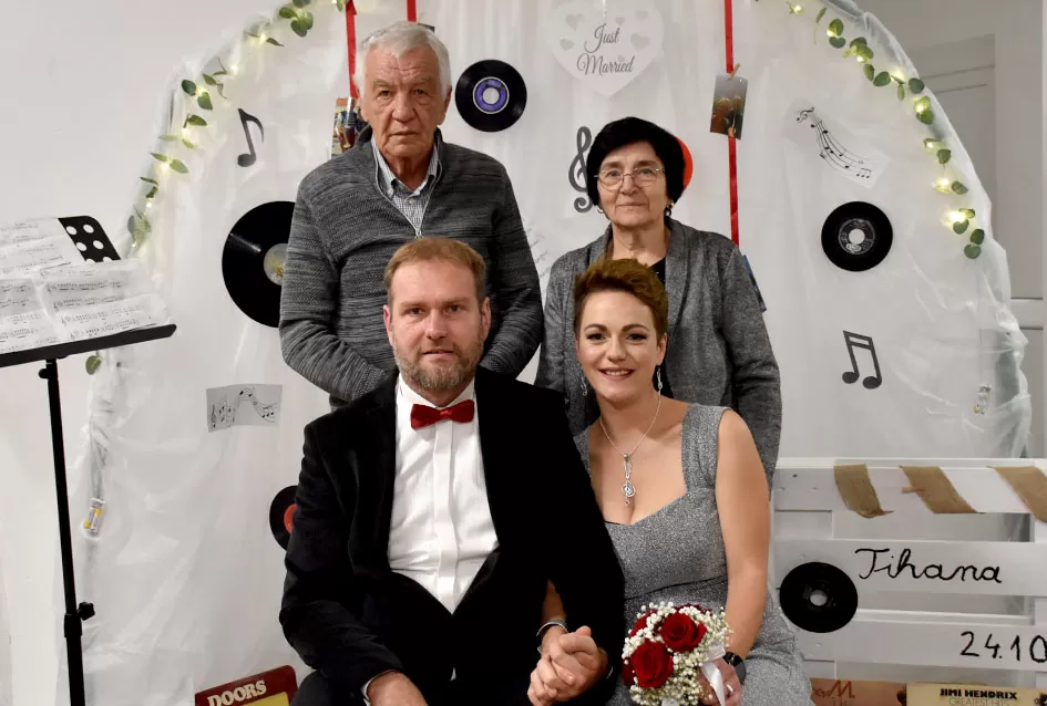 Požežani Tihana i Ivan ljubav prema glazbi okrunili brakom