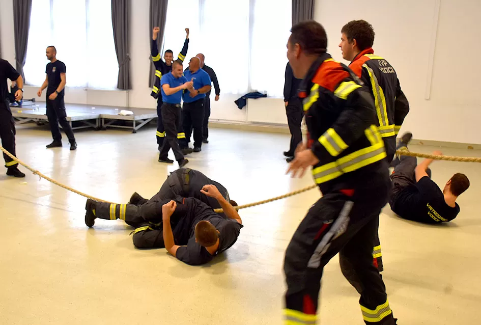Vatrogasci Velike domaćini Koordinacije plavo-zelene linije prijateljstva