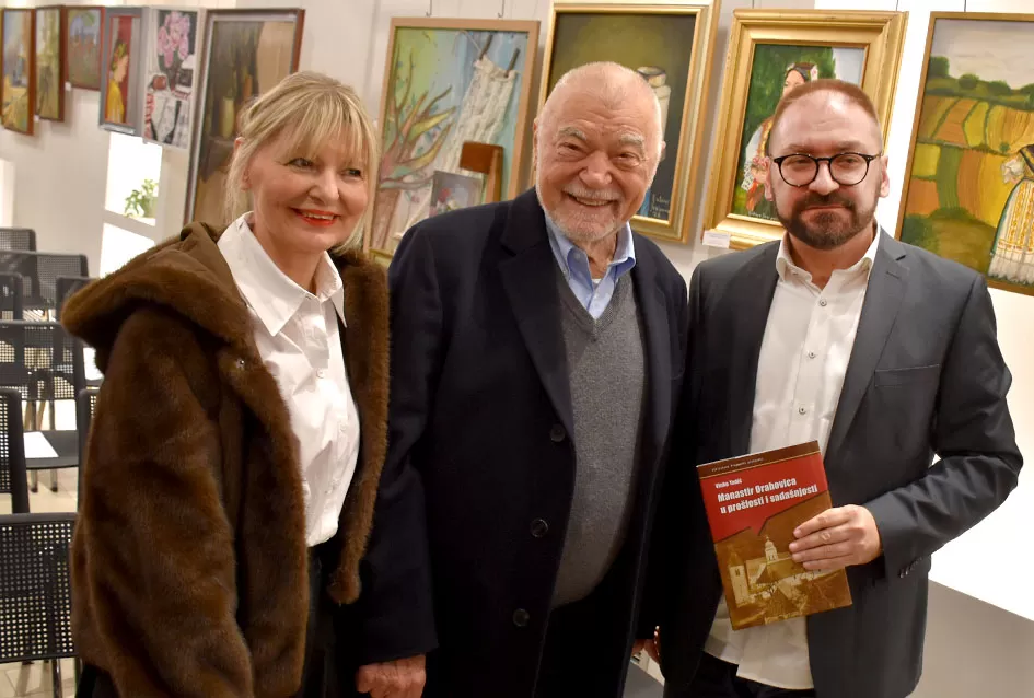Na visokoj razini predstavljena je publikacija Vinka Tadića o manastiru Orahovici  