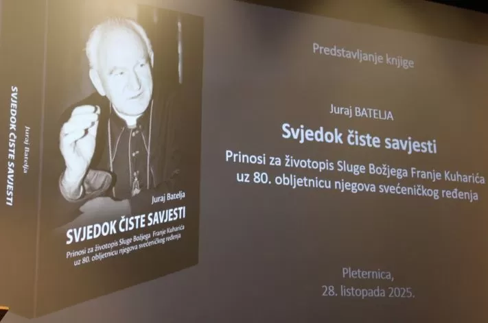 Predstavljena knjiga mons. Juraja Batelje ʼSvjedok čiste savjestiʼ o kardinalu Franji Kuhariću