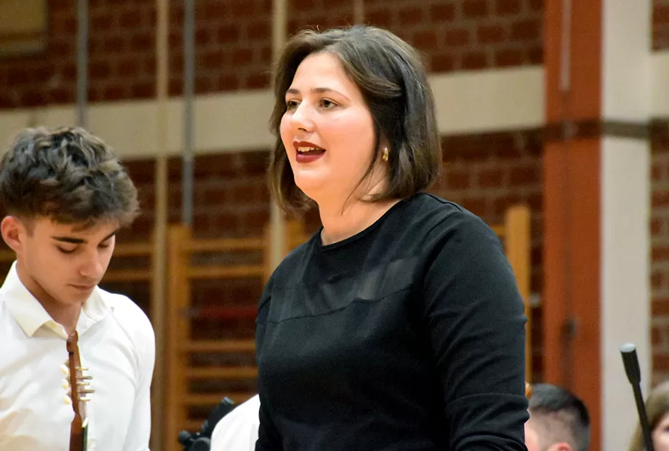 Kaptolački tamburaški orkestar tamburama i pjesmama u šetnji Slavonijom