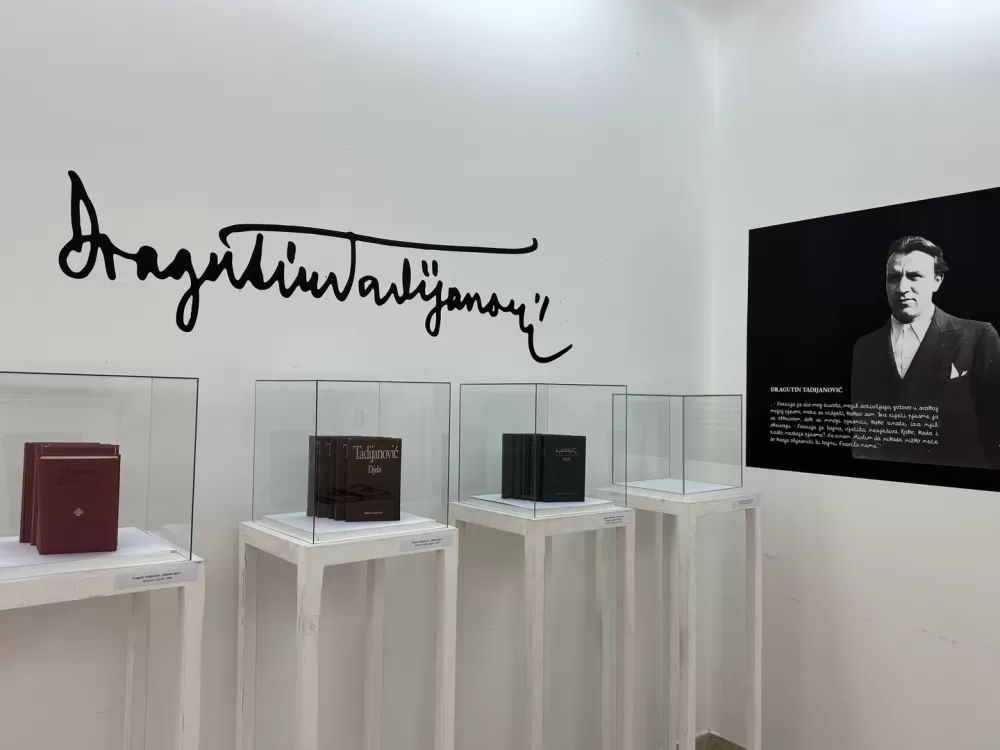 U Spomen-domu Dragutina Tadijanovića otvorena izložba „Ususret 4. izdanju Sabranih djela Dragutina Tadijanovića“