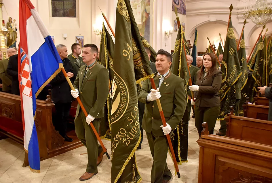 Požeško-slavonski lovci proslavili blagdan svog zaštitnika