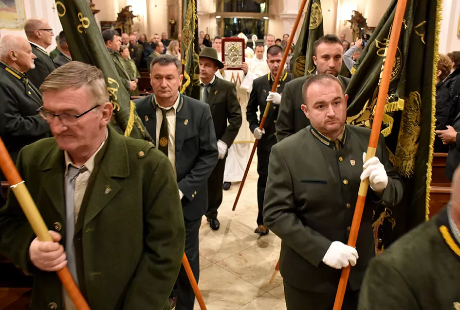 Požeško-slavonski lovci proslavili blagdan svog zaštitnika