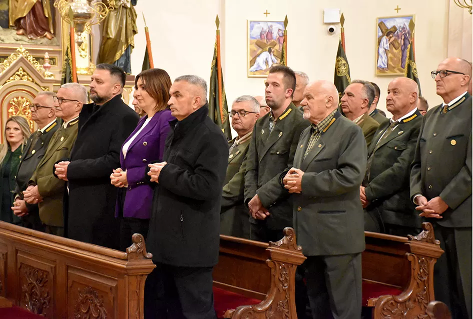 Požeško-slavonski lovci proslavili blagdan svog zaštitnika
