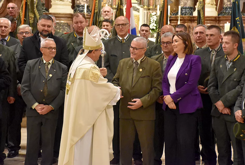 Požeško-slavonski lovci proslavili blagdan svog zaštitnika