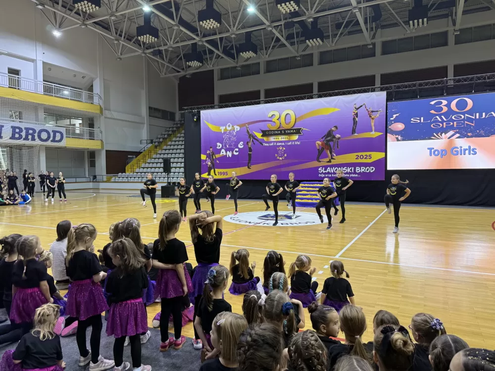 Jubilarno izdanje „Slavonija Opena“ proslavilo 30. obljetnicu ŠPK Top Dance