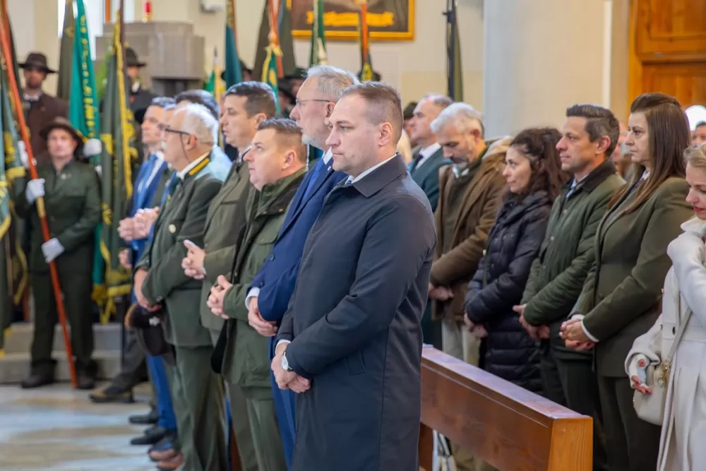 Požeški lovci na središnjoj proslavi svog zaštitnika u Sisku