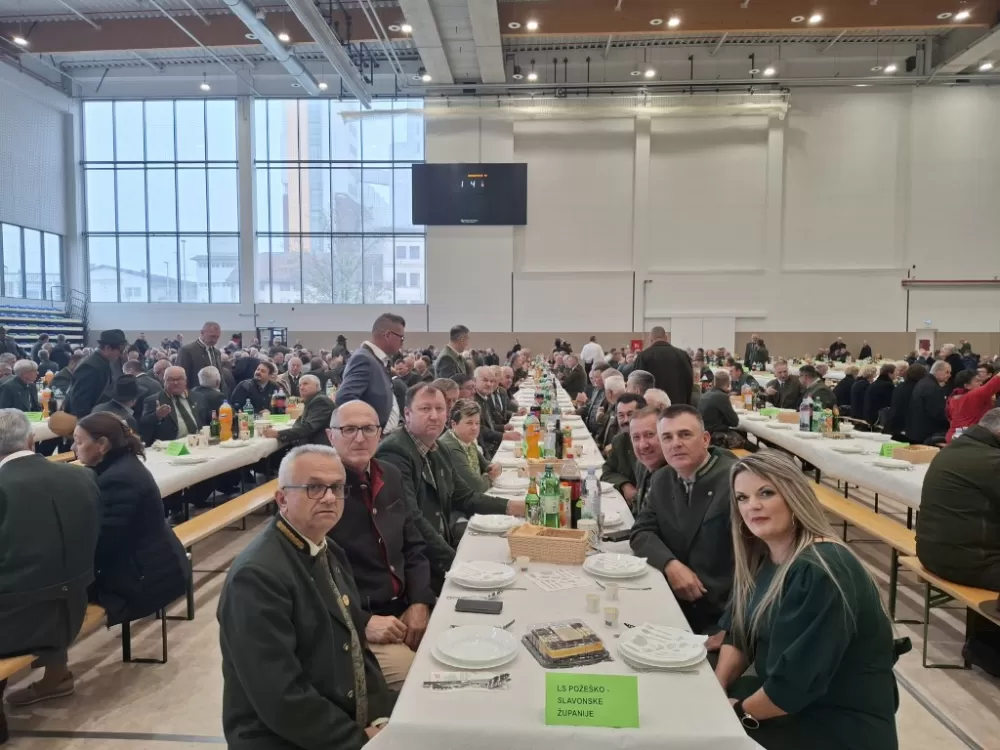 Požeški lovci na središnjoj proslavi svog zaštitnika u Sisku