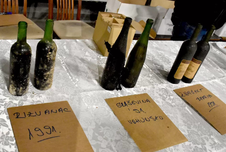 Krštena mlada graševina, kušana rijetka arhivska vina stara preko 30 godina