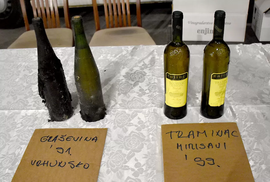 Krštena mlada graševina, kušana rijetka arhivska vina stara preko 30 godina