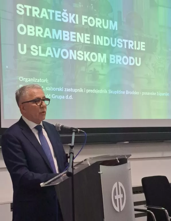 Đuro Đaković u fokusu obrambene industrije: Slavonski Brod domaćin Strateškog foruma o razvojnim prilikama